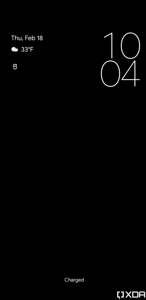 Android 12 new Always on Display
