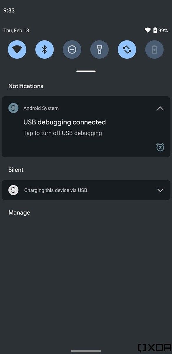 Android 12 new notifications panel UI