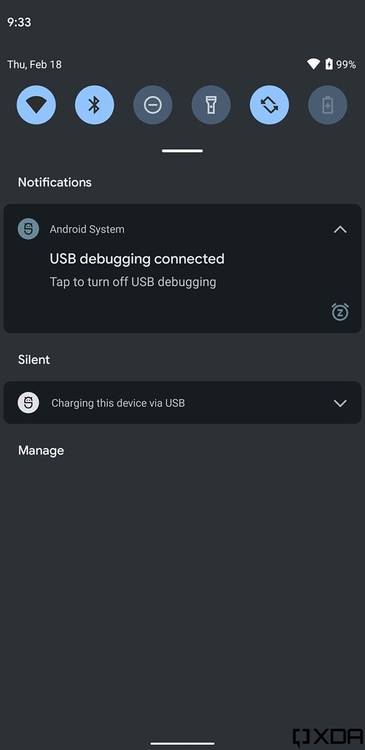 Android 12 new notifications panel UI