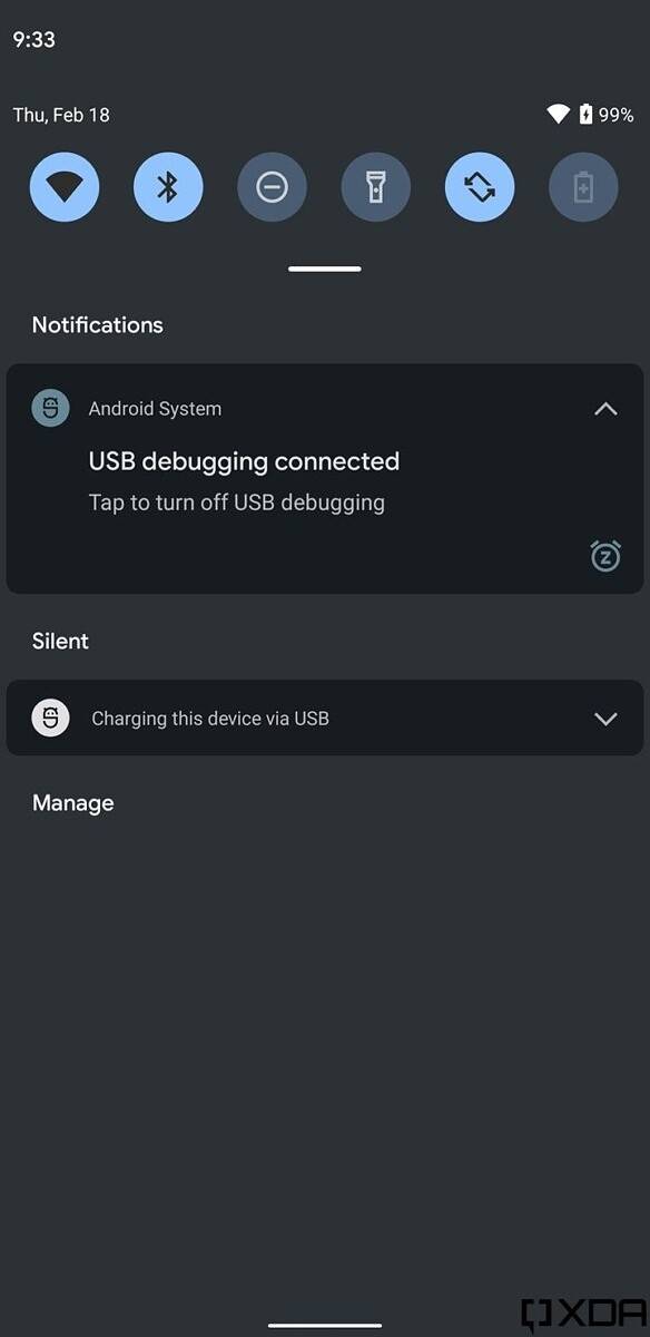 Android 12 new notifications panel UI