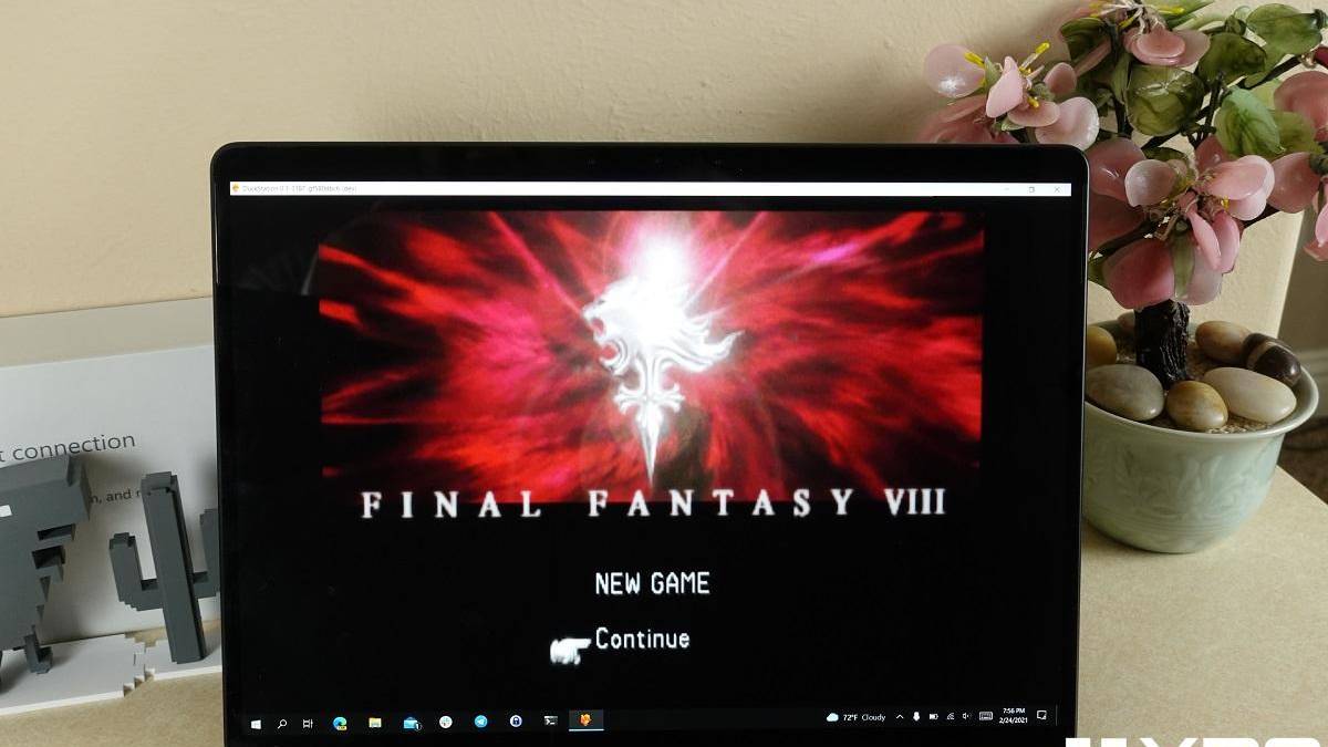 Duckstation on Surface Pro X