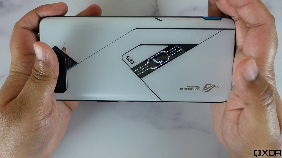 ROG Vision on the ASUS ROG Phone 5 Ultimate