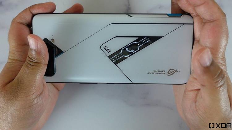 ROG Vision on the ASUS ROG Phone 5 Ultimate