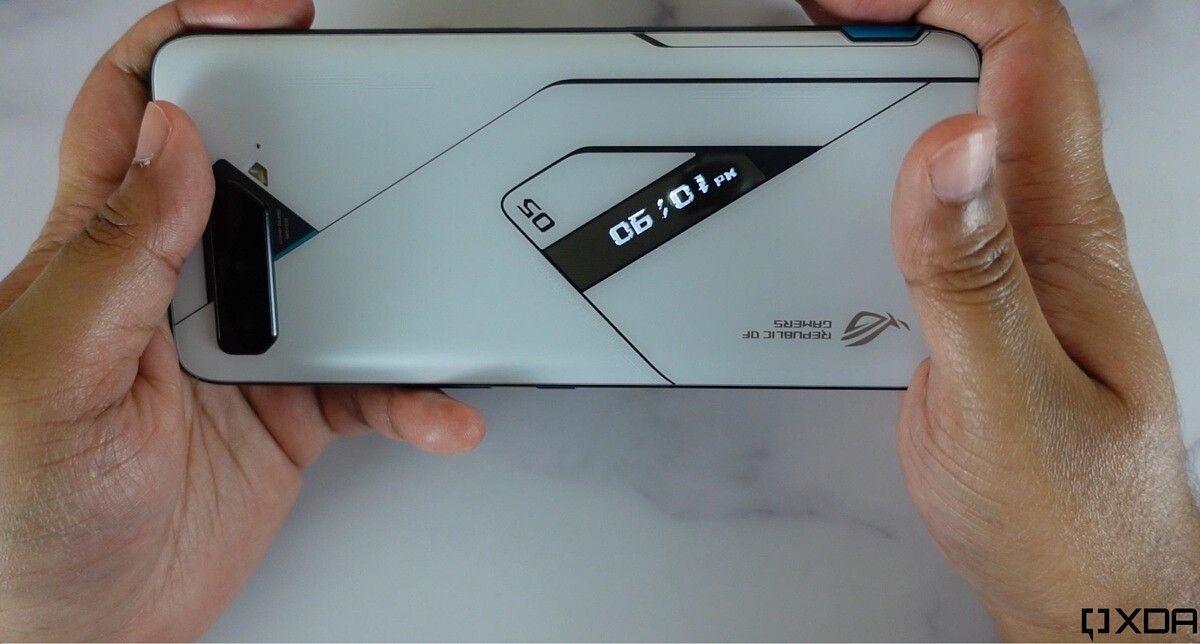 ROG Vision on the ASUS ROG Phone 5 Ultimate