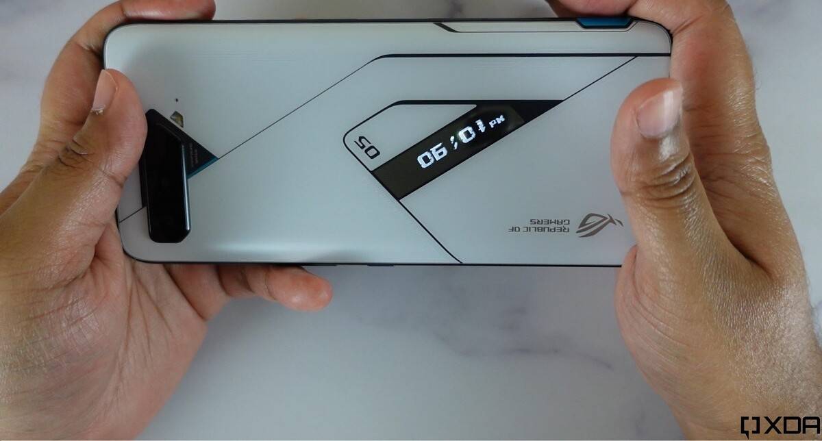 ROG Vision on the ASUS ROG Phone 5 Ultimate