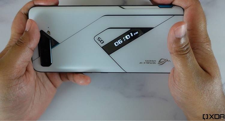 ROG Vision on the ASUS ROG Phone 5 Ultimate