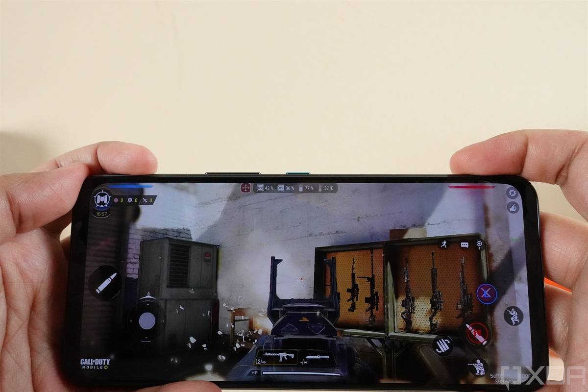 Call of Duty Mobile on the ASUS ROG Phone 5 Ultimate