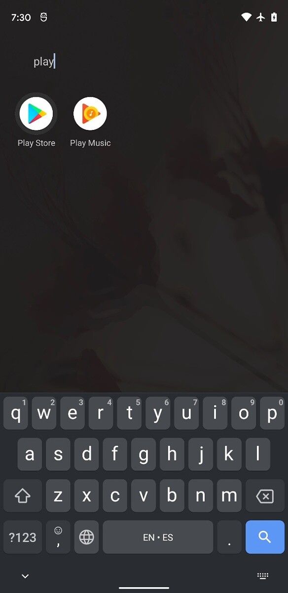 Android 12 DP2 new search widget
