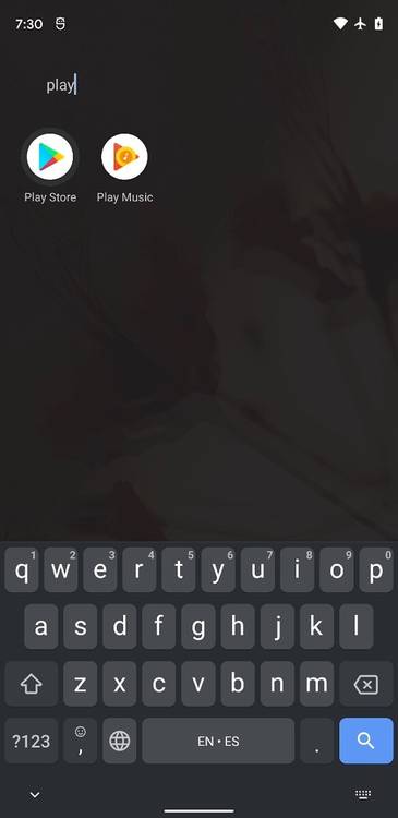 Android 12 DP2 new search widget