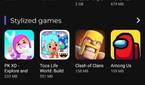 Aurora Store - Games section