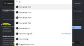 Chrome Commander shorcuts
