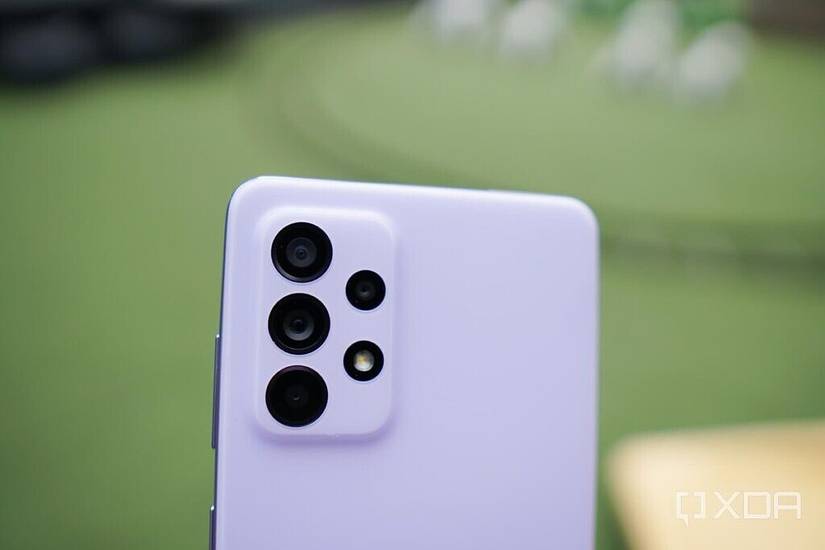 Galaxy A52 5G camera design