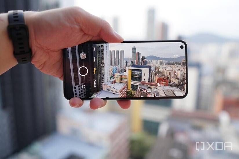 The Xiaomi Mi 11 Lite 5G camera 