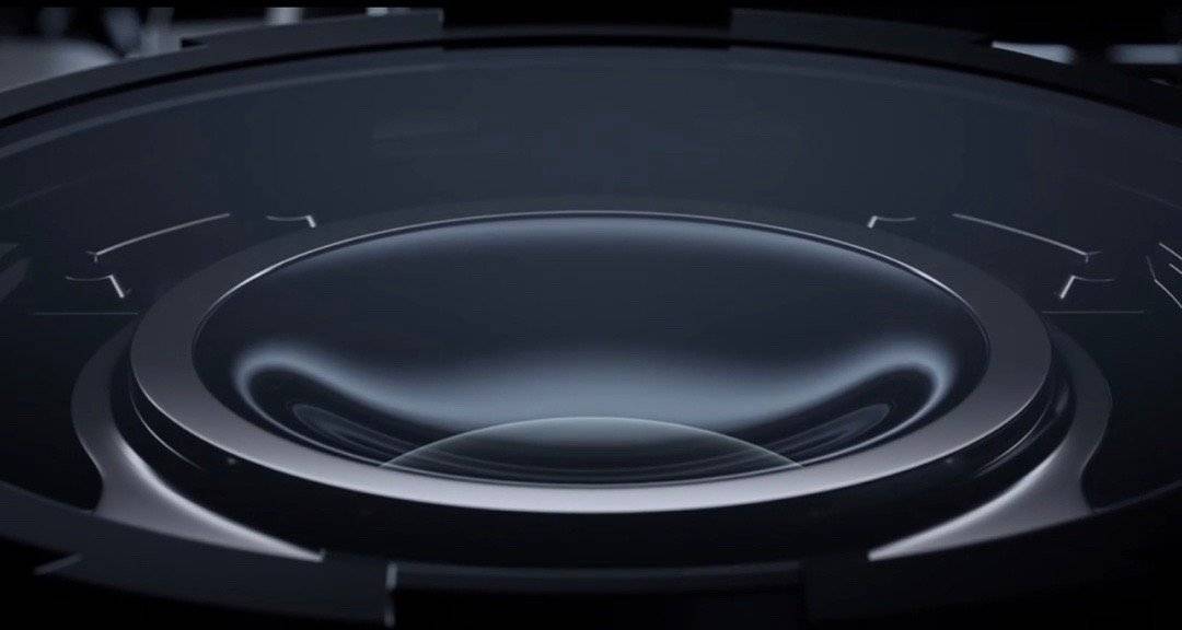 A render of the liquid lens used in Xiaomi's new foldable phone, the Xiaomi Mi MIX Fold