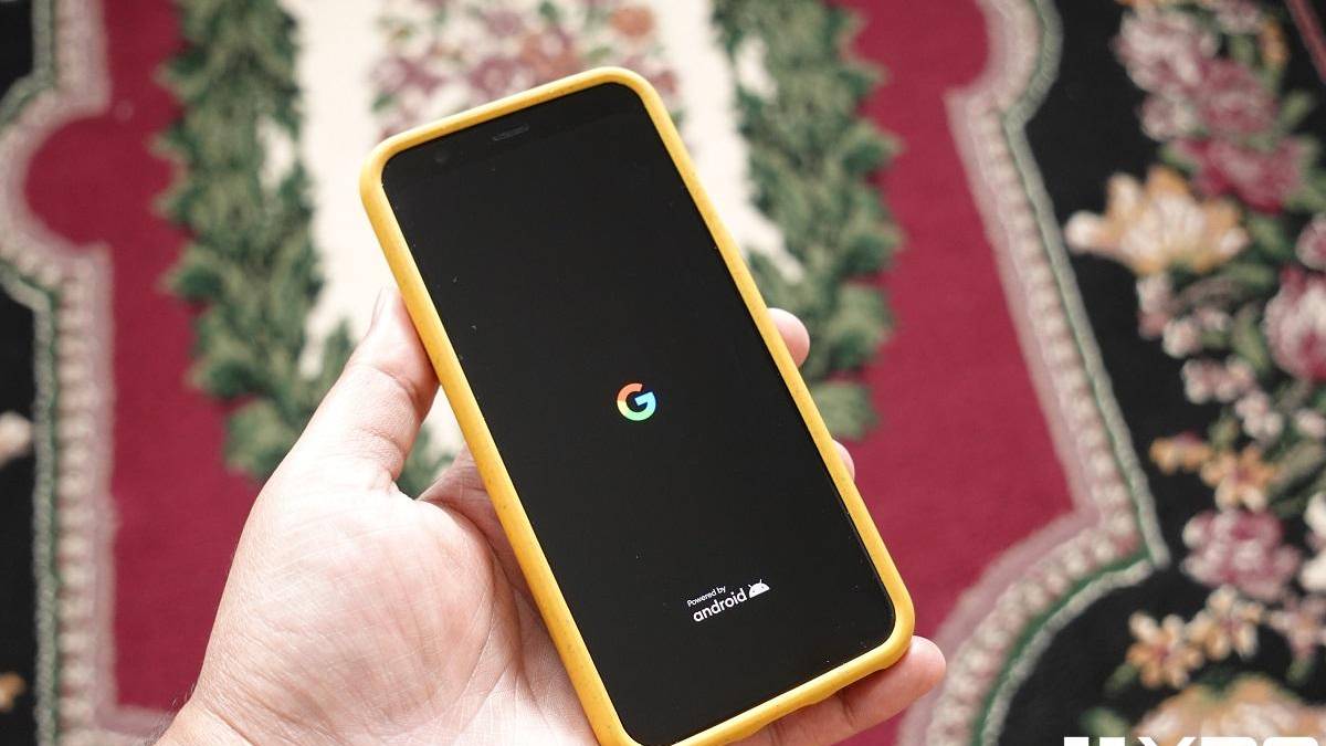 Google Pixel Dark Boot Animation
