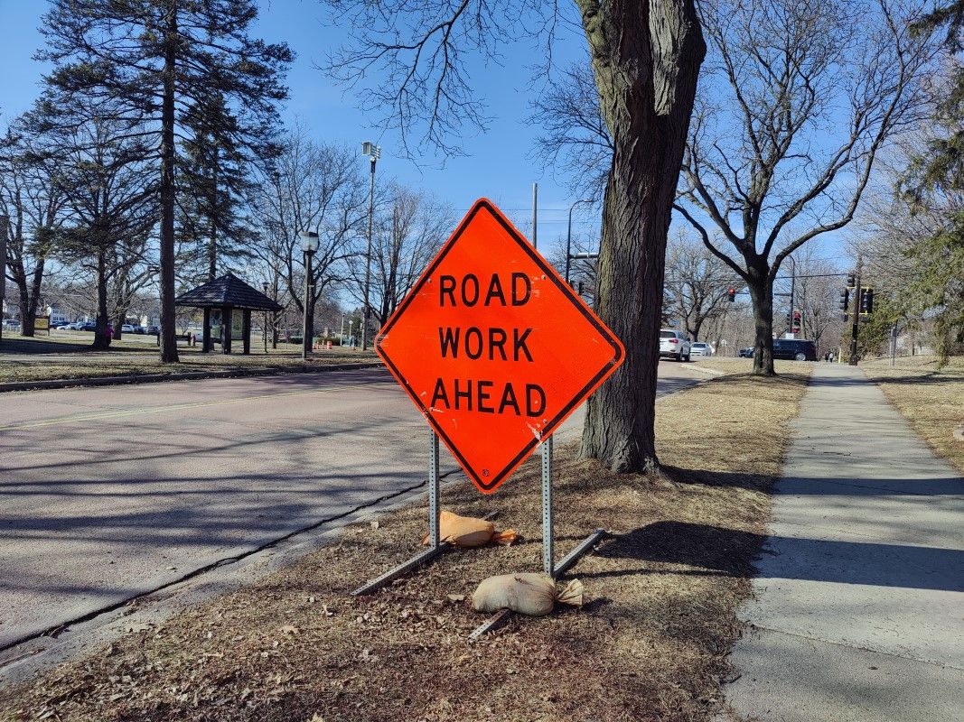OnePlus 9 Hasselblad Camera Road Work Picture