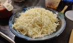 Bowl of shredded cheese