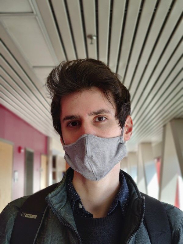 Masked human