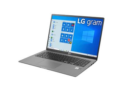 The LG gram 17 is a lightweight 17-inch laptop with high-end specs and a long-lasting battery.