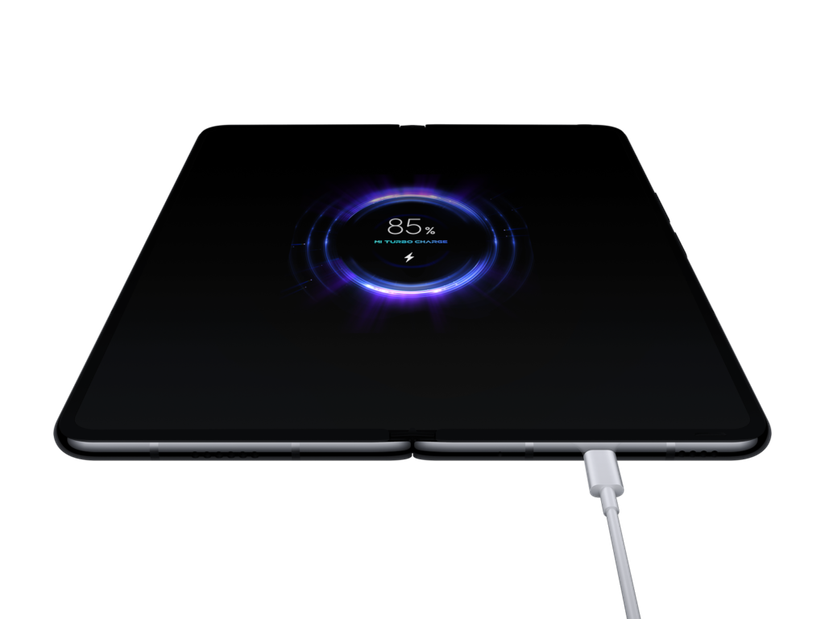 The Xiaomi Mi MIX Fold supports 67W fast charging