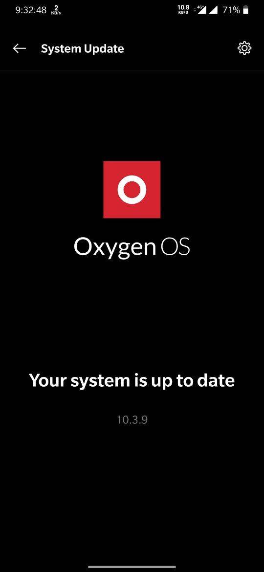 OnePlus 6T OxygenOS 10.3.9_1