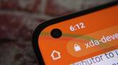 OnePlus 9 Pro selfie camera close-up