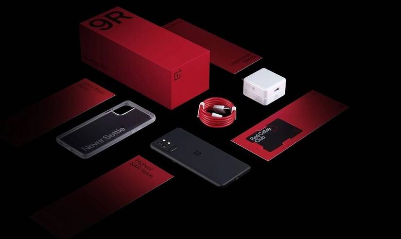 OnePlus 9R box contents