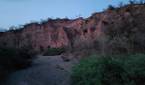empty river basin clicked with Realme 8 Pro 108MP camera in low light