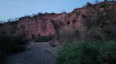 empty river basin clicked with Realme 8 Pro 108MP camera in low light