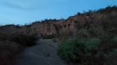 empty river basin clicked with Realme 8 Pro ultrawide angle camera in low light