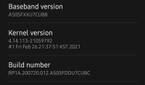Samsung Galaxy A50 Android 11 One UI 3.1 About