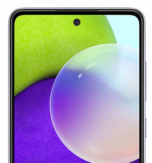 Samsung Galaxy A52 hole-punch display