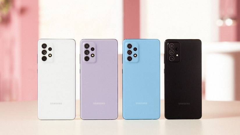 Galaxy A72 colors
