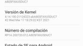 Samsung Galaxy A80 Android 11 One UI 3.1