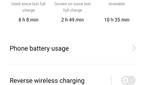 Find X3 Pro battery stats