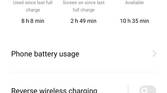 Find X3 Pro battery stats