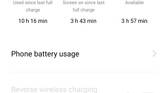 Find X3 Pro battery stats