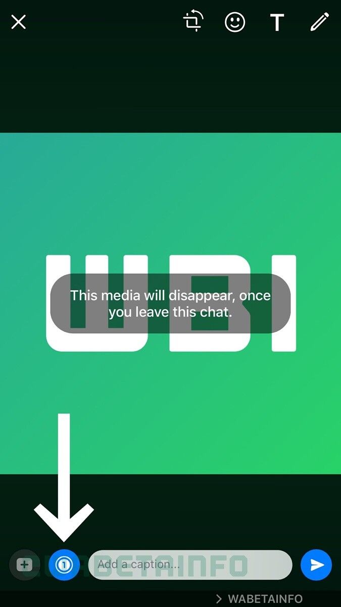 WhatsApp Self Destructing Images