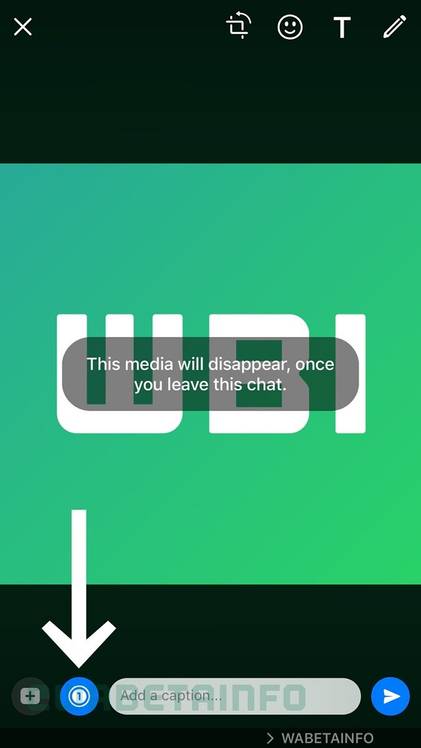 WhatsApp Self Destructing Images
