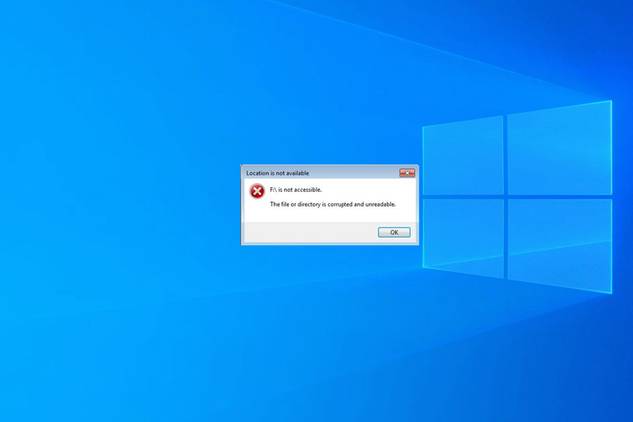 Windows 10 disk corrupt feature image