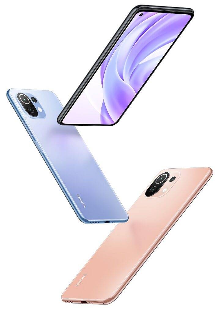Xiaomi Mi 11 Lite 4G color variants