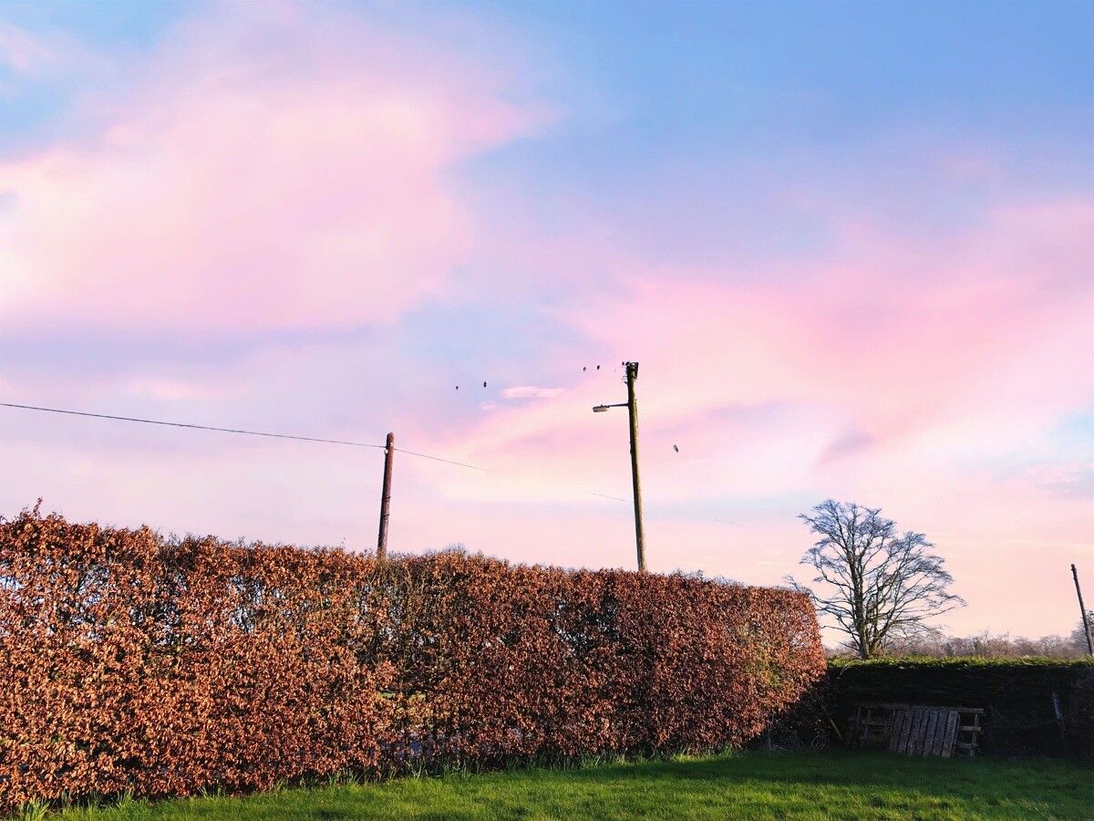 Xiaomi's AI sky editor changing the sky in a picture