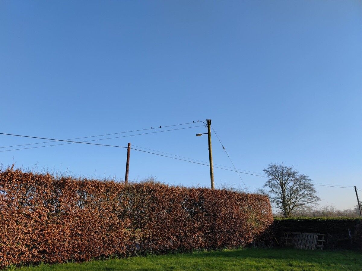 Xiaomi's AI sky editor changing the sky in a picture