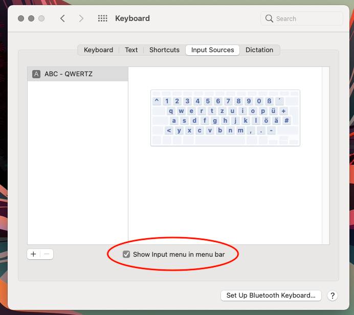 How to easily insert special characters on an Apple Mac