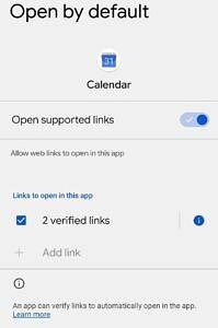 Android 12 DP3 Add link