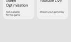 Android 12 DP3 game dashboard