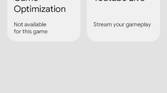 Android 12 DP3 game dashboard