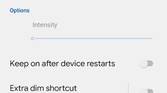 Android 12 DP3 Extra Dim settings