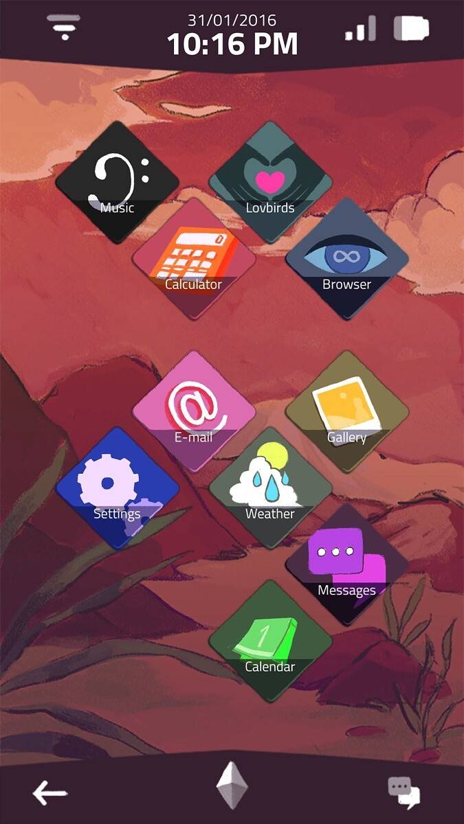a normal lost phone - apps