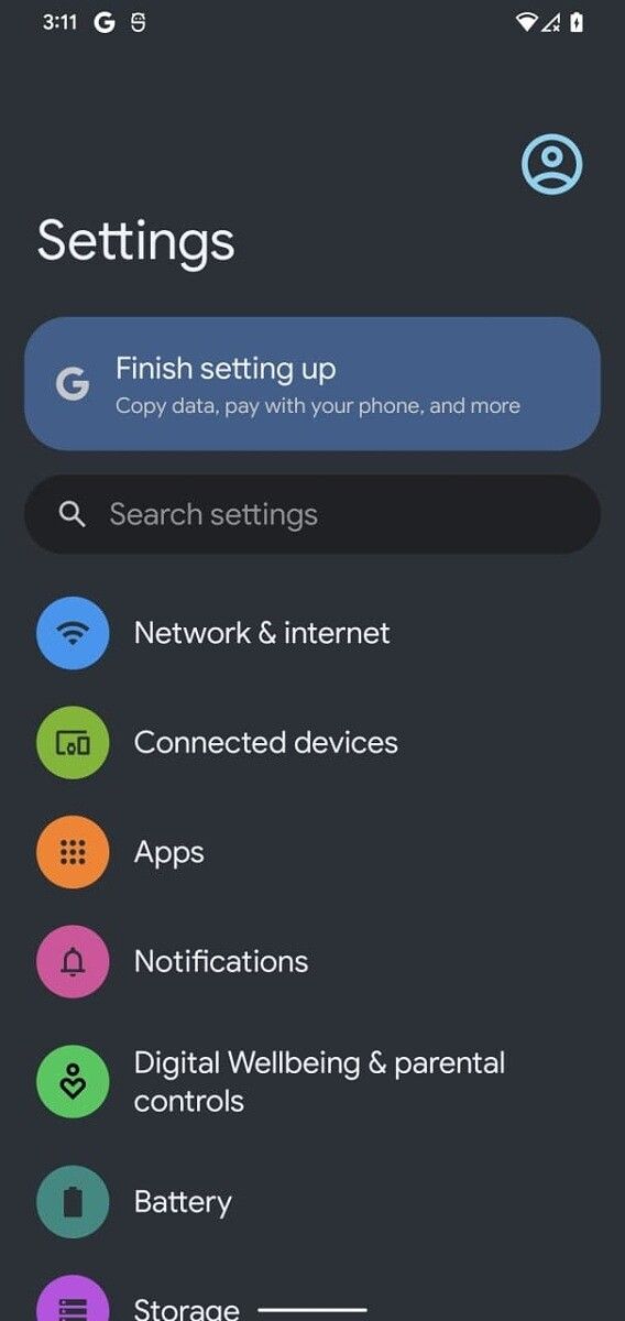Android 12 wallpaper-based theming